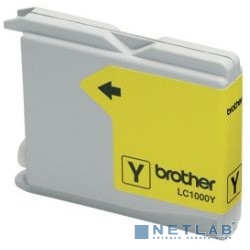 Brother LC-1000Y Картридж ,Yellow DCP-130/330, Yellow, (400стр.) (LC1000Y)