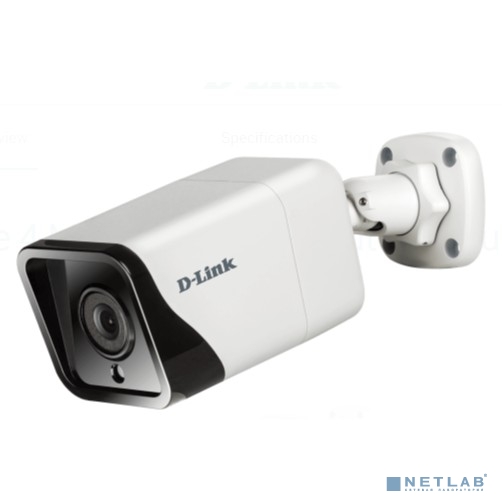 D-Link DCS-4714E/UPA/A1A 4 Мп внешняя сетевая камера с ИК-подсветкой до 30 м, PoE, WDR и слотом microSD (адаптер питания в комплект поставки не входит)