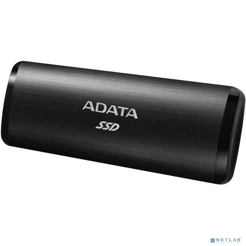 Твердотельный диск 2TB A-DATA SE760, External, USB 3.2 Type-C, [R/W -1000/- MB/s] 3D-NAND, черный
