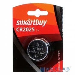 Smartbuy CR2025/1B (12/720) (SBBL-2025-1B) (1 шт. в уп-ке)