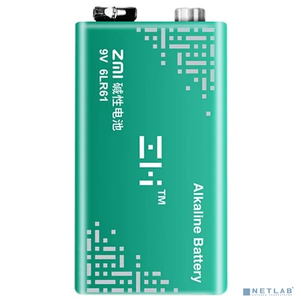 Xiaomi ZMI 6LR61 (1шт, 9V), зеленая
