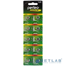 Perfeo LR626/10BL Alkaline Cell 377A AG4 (10 шт. в уп-ке)