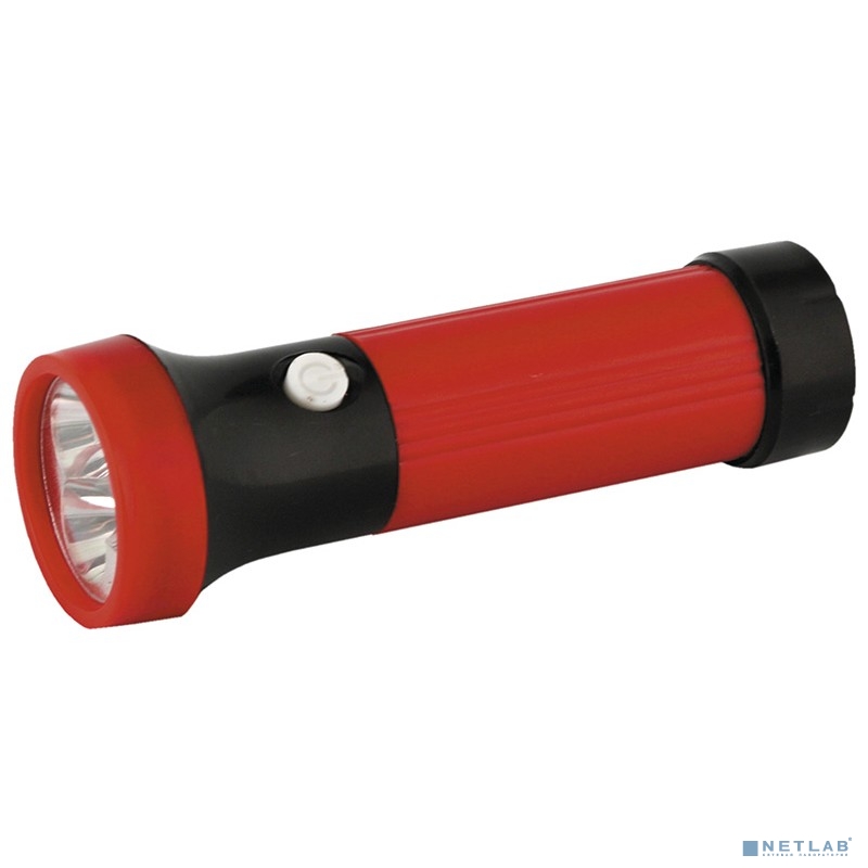 Ultraflash 3002-ТН  (фонарь, красный, 3LED, 1 реж, 3XR03, пласт, блист-пакет)