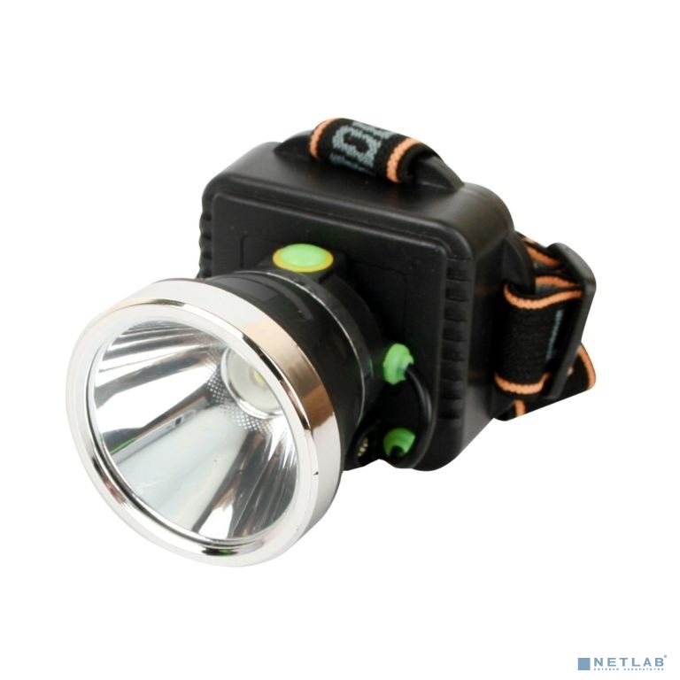 Ultraflash LED5340 (фонарь налобн. черн. 3 Ватт LED, 3 реж, 3XR6, пласт., бокс)