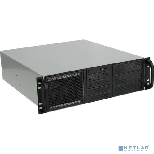 Procase RE306-D3H9-C-48 Корпус 3U server case,3x5.25+9HDD,черный,без блока питания,глубина 480мм,MB CEB 12"x10.5"