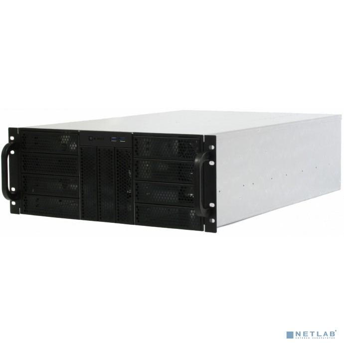 Procase Корпус 4U server case,11x5.25+0HDD,черный,без блока питания,глубина 450мм,MB ATX 12"x9,6"
