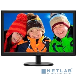 LCD PHILIPS 21.5" 223V5LSB (00/01/86) черный {TN LED 1920x1080 5ms 170/160 16:9 10M:1 250cd D-Sub DVI}