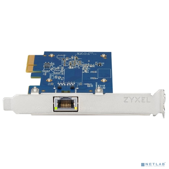 Zyxel XGN100C, Сетевой адаптер PCI Express 3.0, 1x1/2,5/5/10G RJ-45