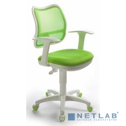 Бюрократ CH-W797/SD/TW-18 кресло (спинка сетка салатовый сиденье салатовый TW-18 (пластик белый)) [664136]