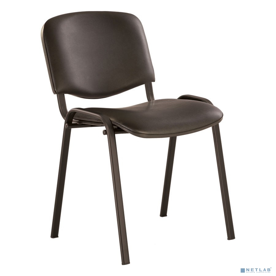 Стул Nowy Styl ISO WIN черный сиденье черный кожзам на ножках металл черный (ISO WIN BL-13 (CH) RU V14) [1646557]